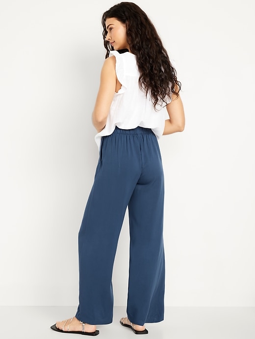 Image number 8 showing, High-Waisted Playa Wide-Leg Pants