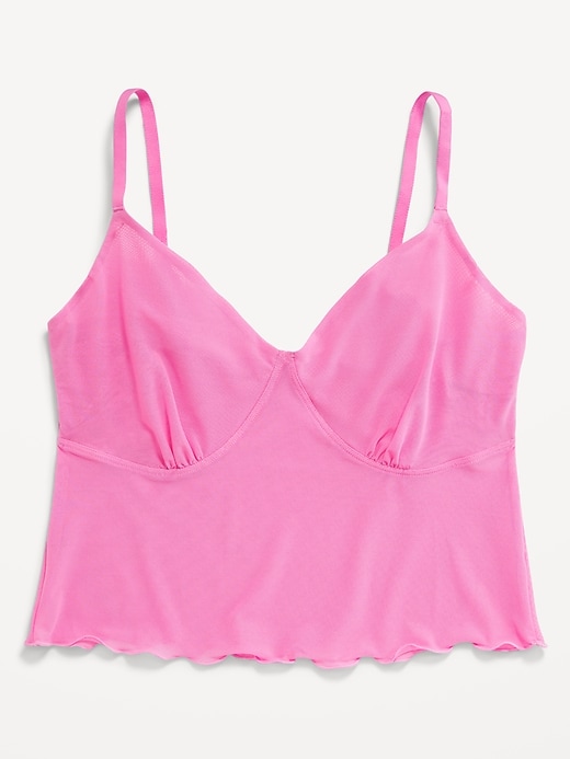 Image number 4 showing, Mesh Cami Lounge Top