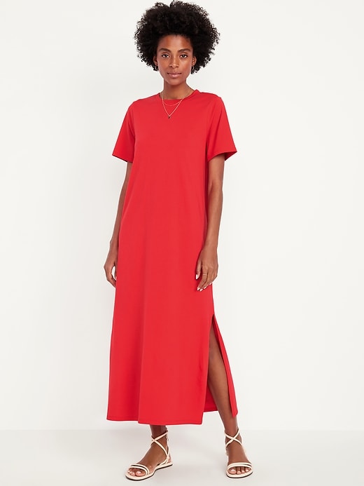 Vintage Crew-Neck Maxi T-Shirt Dress | Old Navy