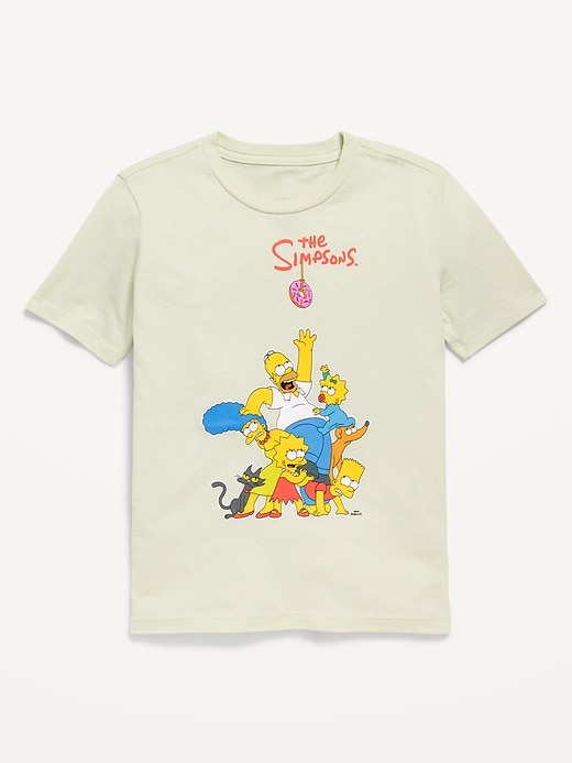 View large product image 1 of 2. The Simpsons™ Gender-Neutral Graphic T-Shirt for Kids