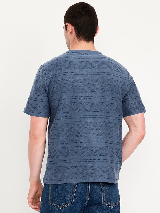 Image number 6 showing, Textured Jacquard T-Shirt