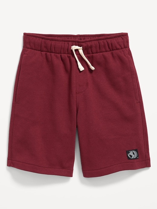 Image number 5 showing, Fleece Jogger Shorts for Boys (At Knee)