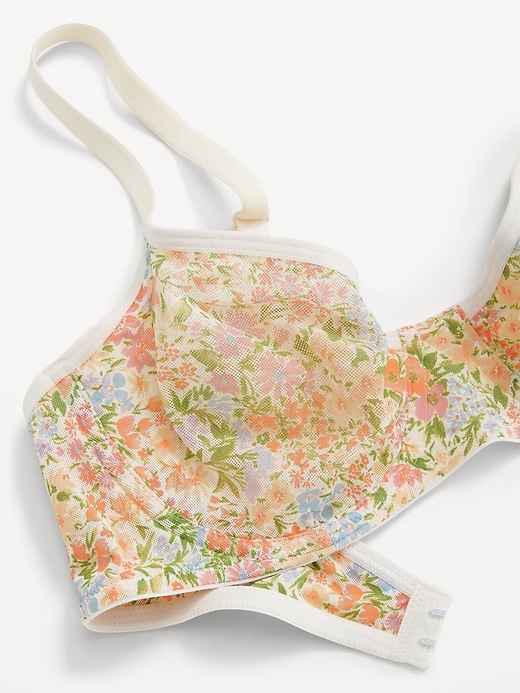 Image number 3 showing, Mesh Balconette Bra