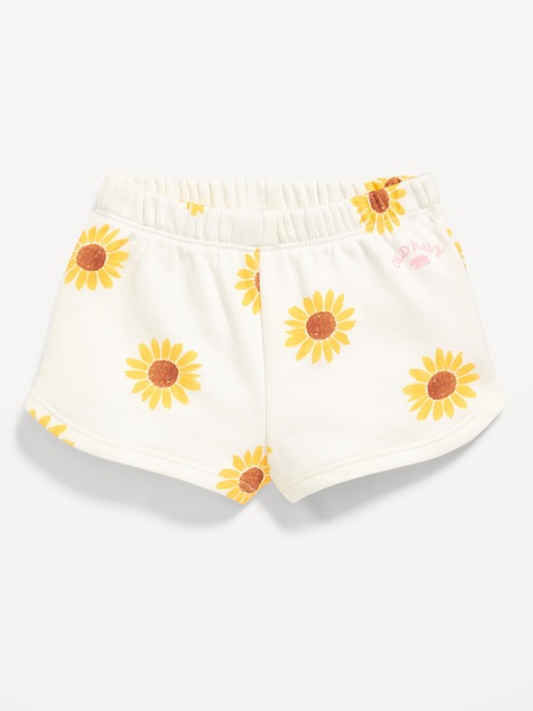 French Terry Dolphin-Hem Shorts for Baby