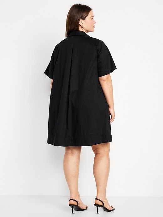 Image number 7 showing, Mini Swing Shirt Dress