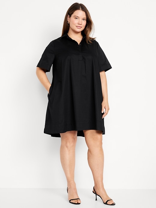 Image number 6 showing, Mini Swing Shirt Dress