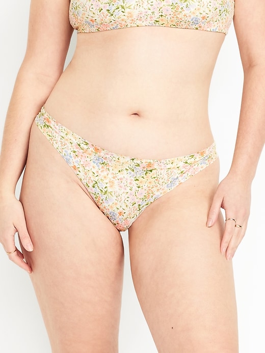 Image number 5 showing, Low-Rise No-Show Thong