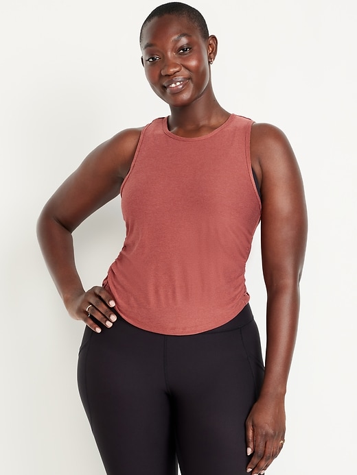 Image number 5 showing, CloudMotion Ruched Tank Top