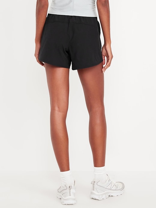 Image number 2 showing, Mid-Rise StretchTech Run Shorts -- 4-inch inseam