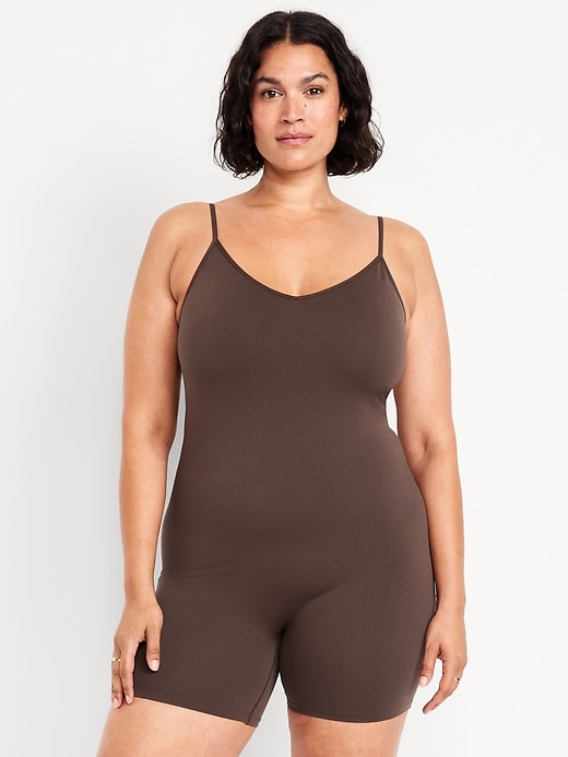 Image number 4 showing, Seamless Cami Short Bodysuit