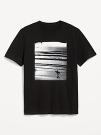 Image number 1 showing, Crew-Neck Graphic T-Shirt
