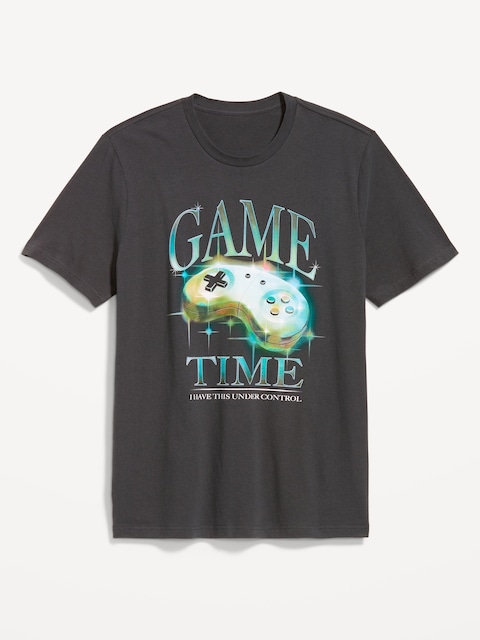 Crew-Neck Graphic T-Shirt