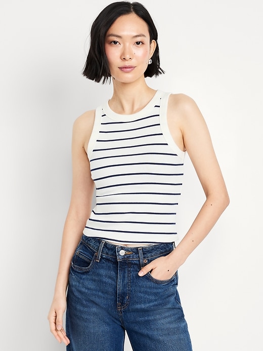 Image number 1 showing, Snug Striped Tank Top