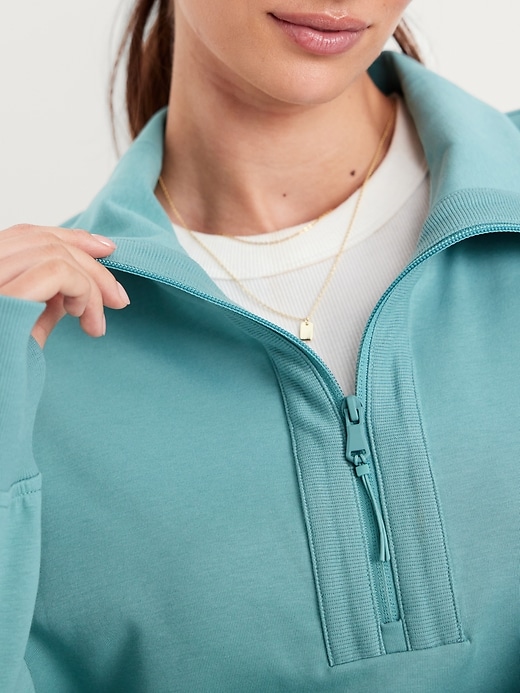 Image number 4 showing, Dynamic Fleece Half-Zip Tunic