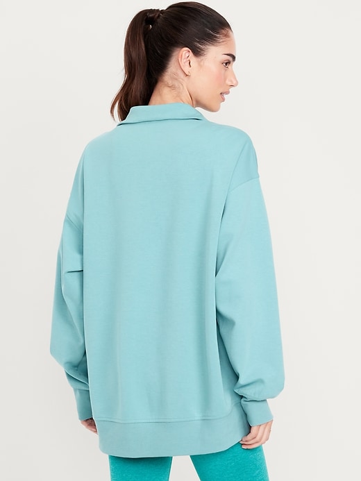 Image number 2 showing, Dynamic Fleece Half-Zip Tunic