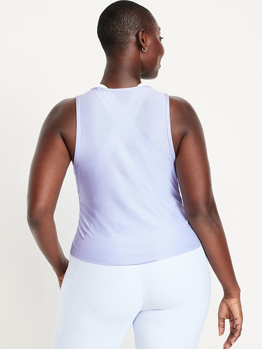 Image number 6 showing, CloudMotion Ruched Tank Top