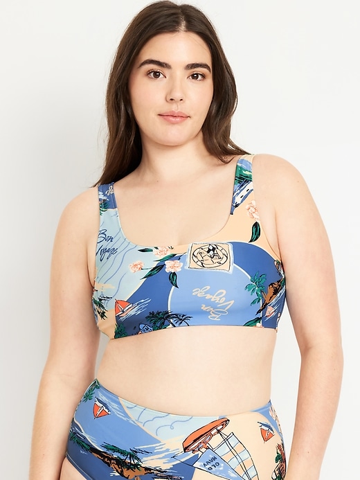 Image number 5 showing, Scoop-Neck Bikini Swim Top