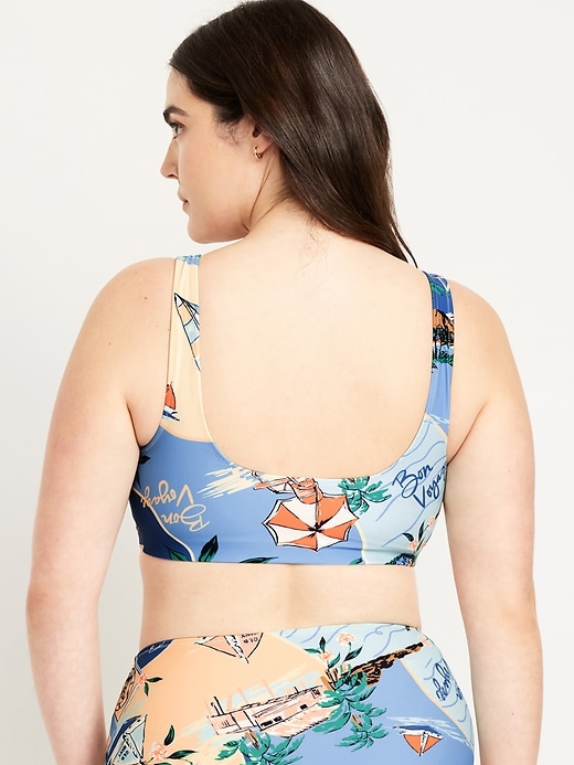 Image number 6 showing, Scoop-Neck Bikini Swim Top