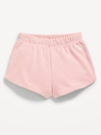 Image number 1 showing, French Terry Dolphin-Hem Shorts for Baby