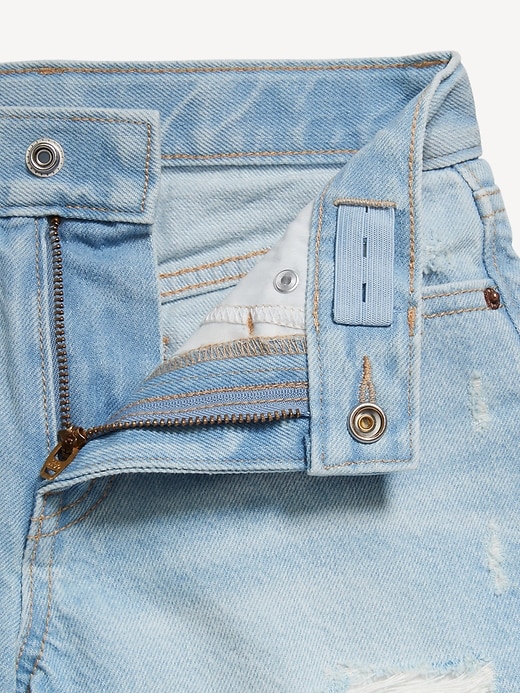 Image number 5 showing, High-Waisted Ripped Frayed-Hem Jean Shorts for Girls