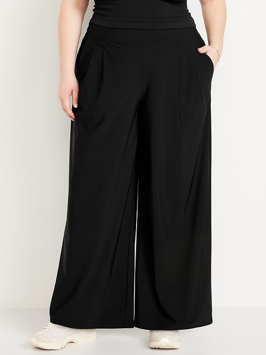 Image number 6 showing, Extra High-Waisted SleekTech Pleated Trousers