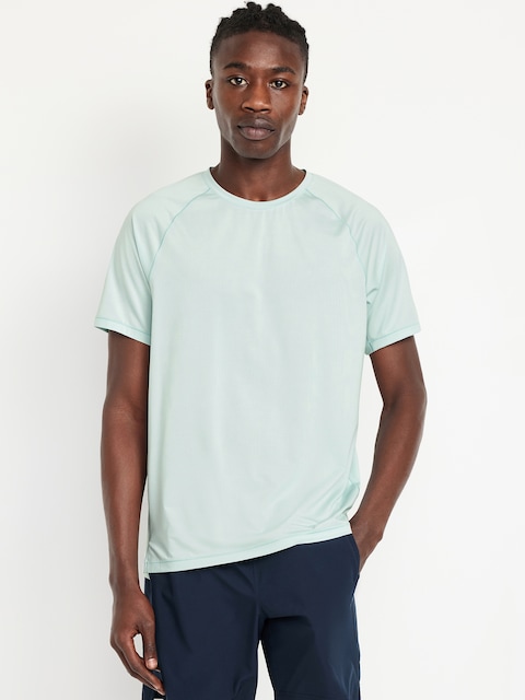 Slim Fit Performance Vent T-Shirt - Seafoam