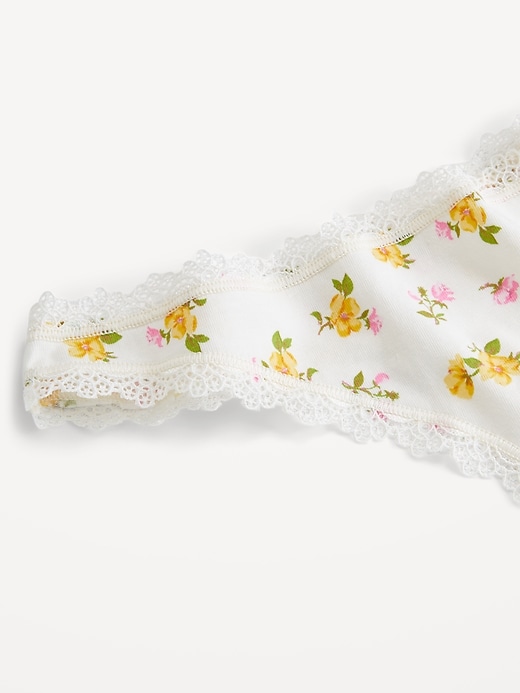 Image number 3 showing, Mid-Rise Everday Cotton Thong
