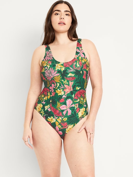 Image number 5 showing, Matte One-Piece Swimsuit