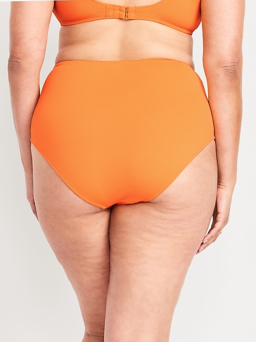 Image number 8 showing, High-Waisted Bikini Swim Bottoms