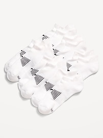 Image number 1 showing, 6-Pack Athletic Ankle Socks for Men
