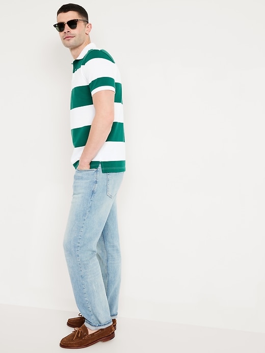 Image number 3 showing, Classic Fit Striped Pique Polo