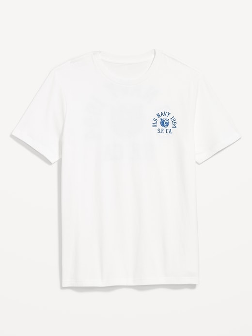 View large product image 1 of 2. Crew-Neck Logo T-Shirt