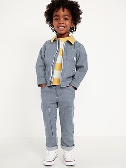 Printed Utility Carpenter Pants for Toddler Boys | Old Navy