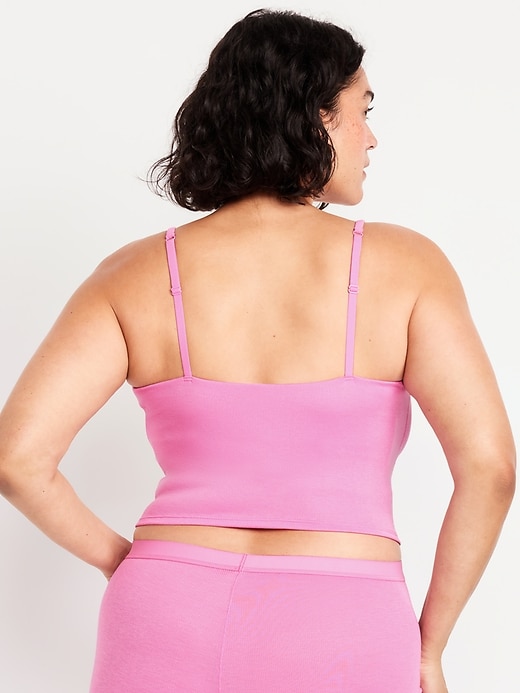 Image number 8 showing, Rib-Knit Brami Top