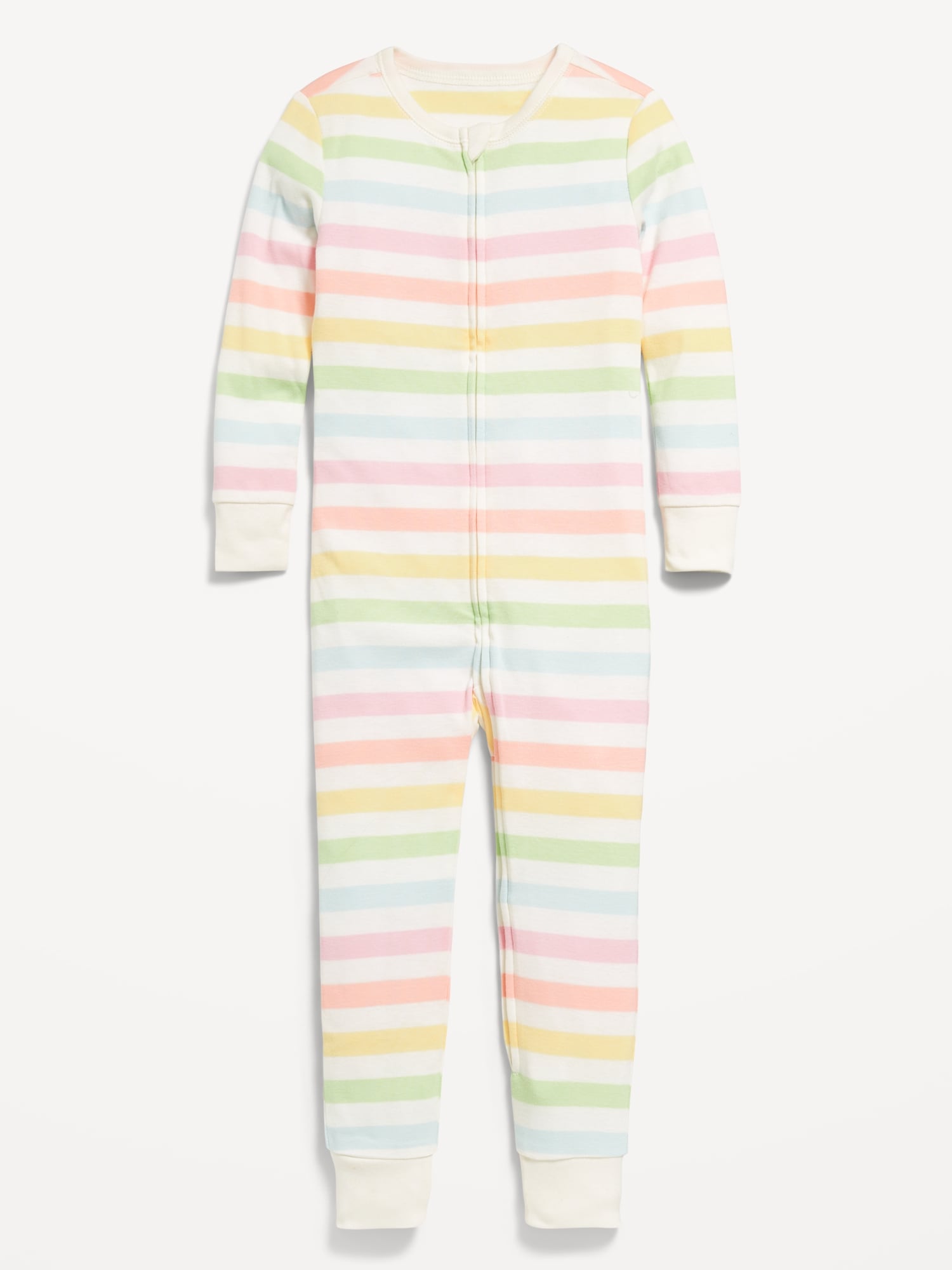 Unisex Snug-Fit 2-Way-Zip Pajama One-Piece for Toddler & Baby