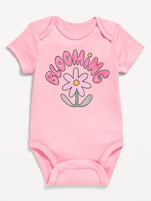 View large product image 1 of 1. Short-Sleeve Bodysuit for Baby