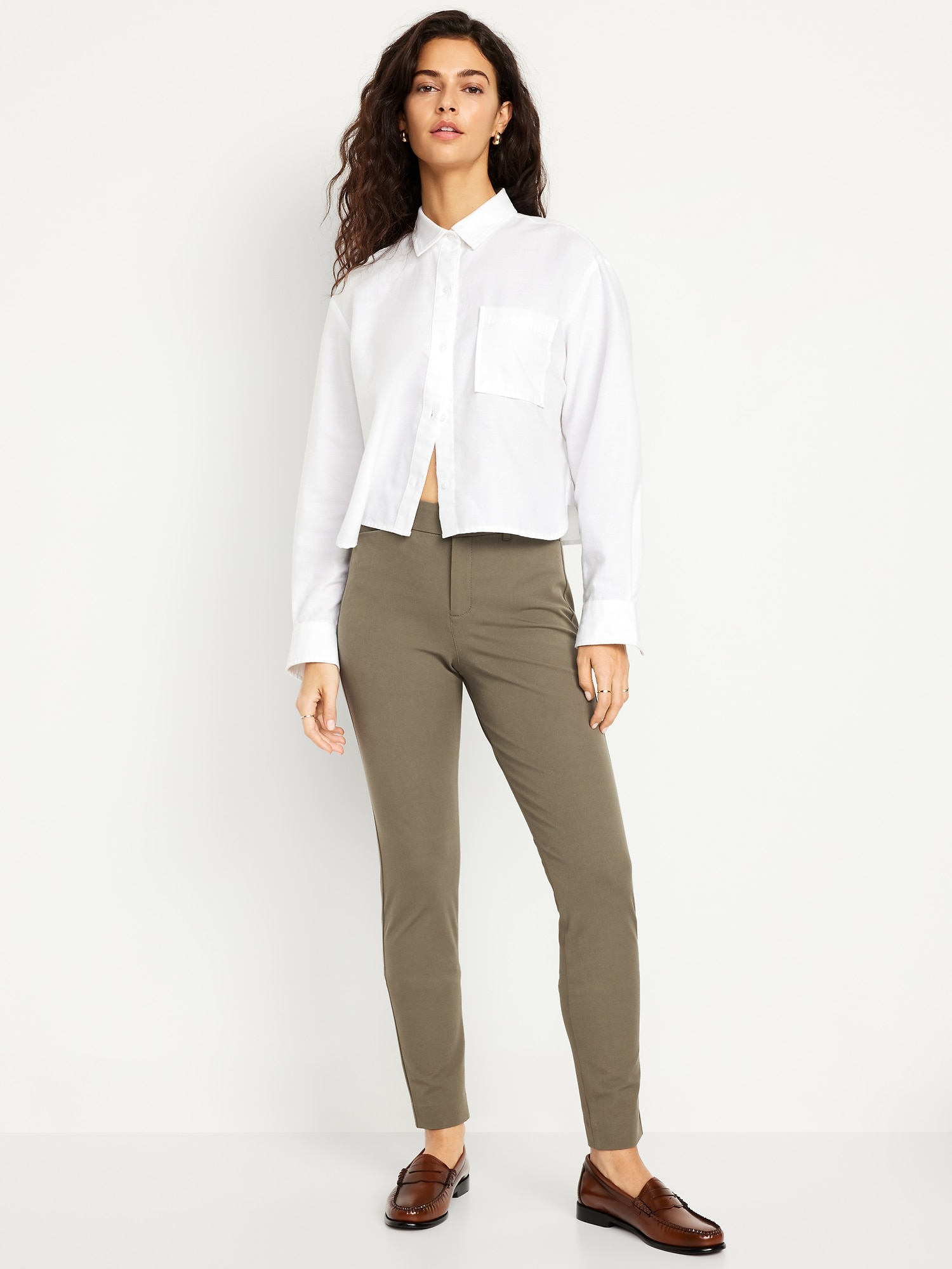 High-Waisted Pixie Skinny Pants