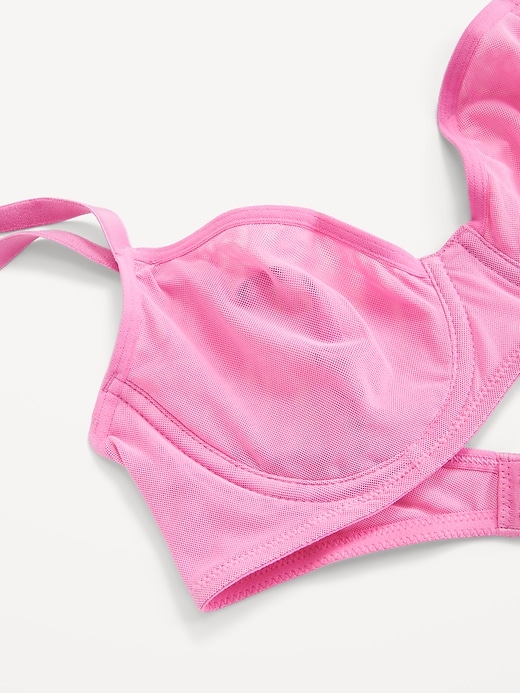 Image number 3 showing, Mesh Balconette Bra