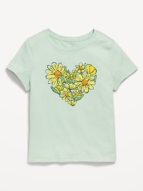 Image number 1 showing, Short-Sleeve Graphic T-Shirt for Girls