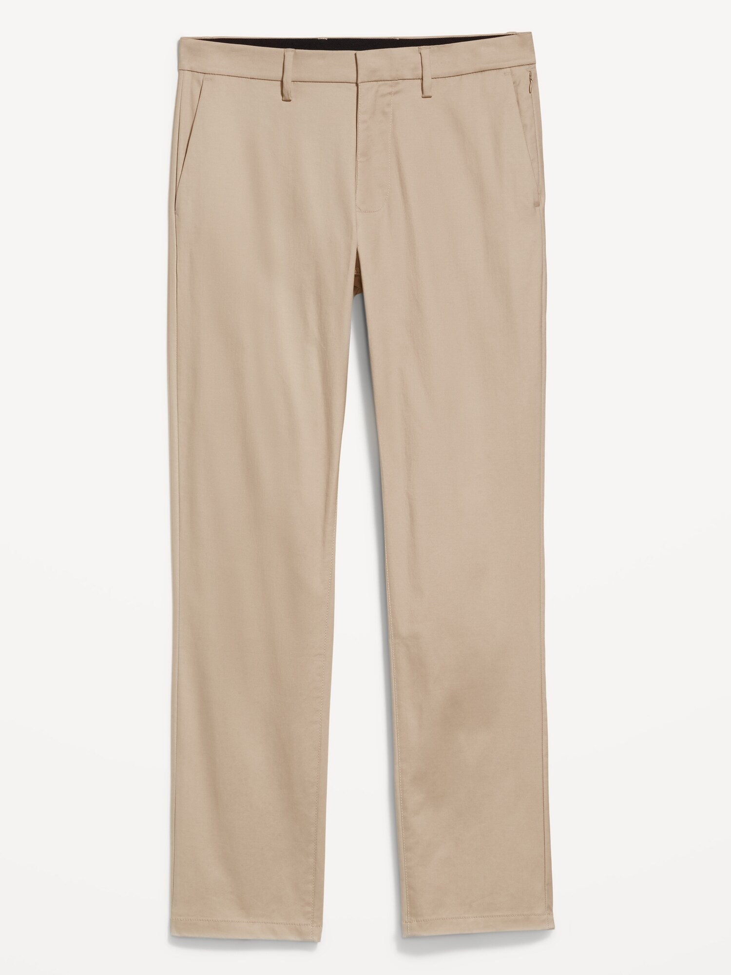 Мужские брюки Old Navy Straight Tech Ultimate 4.0 Chino, цвет: Серо-бежевый — фото 4