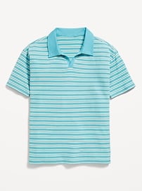 Image number 2 showing, Printed Knitted Collared Shirt for Boys