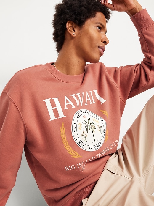 Image number 3 showing, Oversized Graphic Sweatshirt