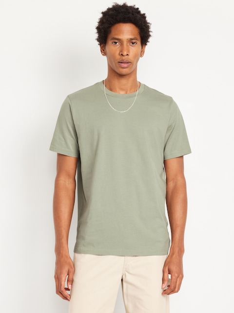 Crew-Neck T-Shirt - Watercress