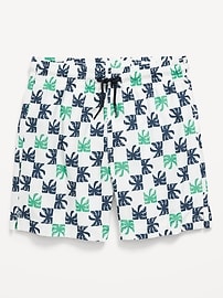 Image number 1 showing, Printed Swim Shorts for Boys