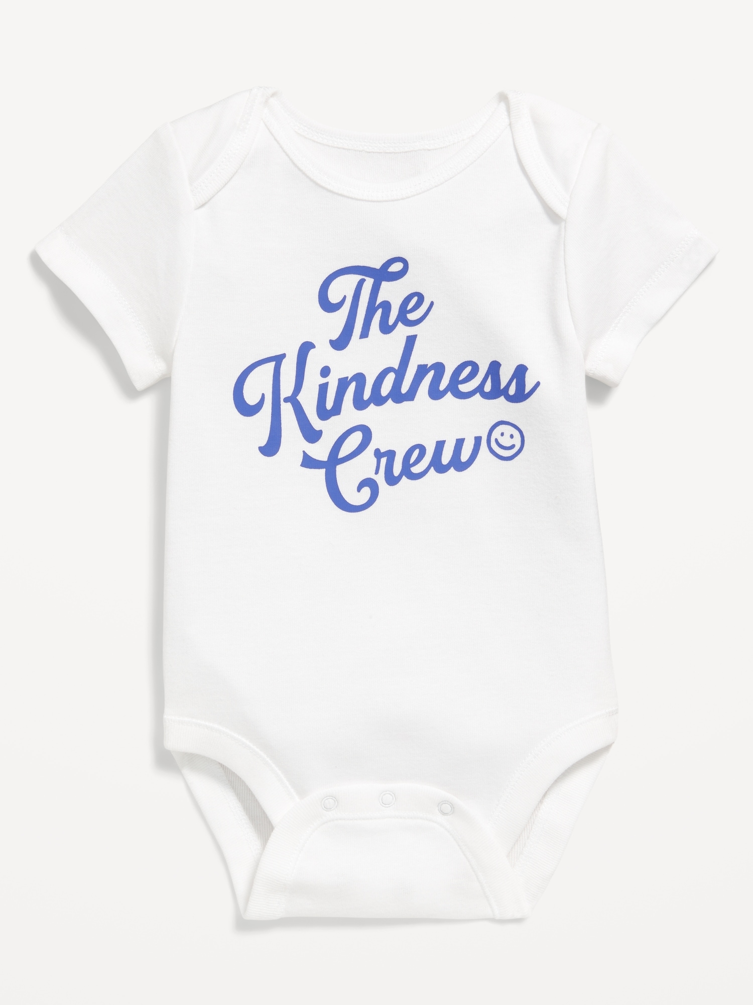 Short-Sleeve Unisex Graphic Bodysuit for Baby