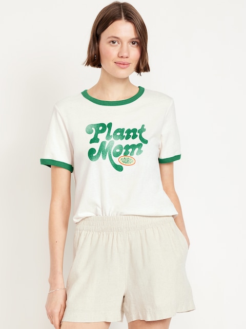 EveryWear Graphic Ringer T-Shirt