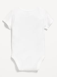 Image number 2 showing, Short-Sleeve Unisex Graphic Bodysuit for Baby