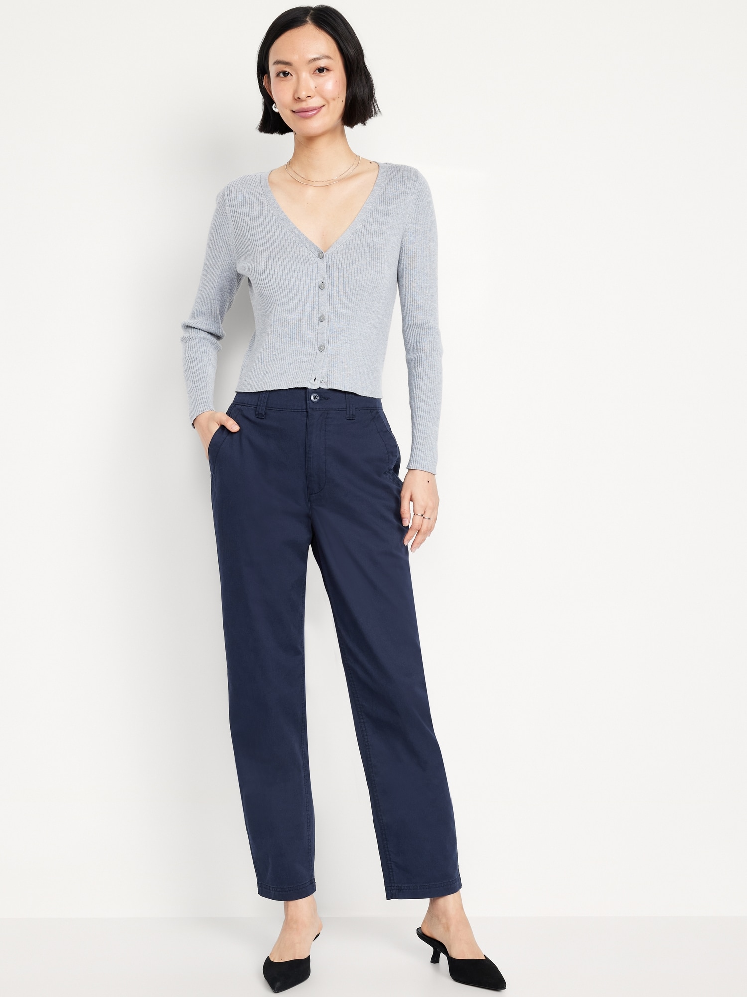 High-Waisted OGC Chino Pants