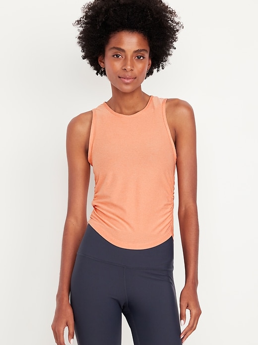 Image number 1 showing, CloudMotion Ruched Tank Top