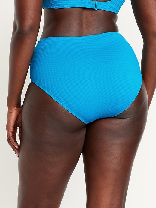 Image number 6 showing, High-Waisted Bikini Swim Bottoms